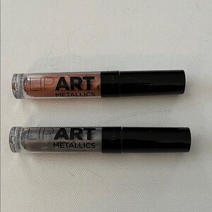Rimmel London Lip Art Metallics - Copper and Silver